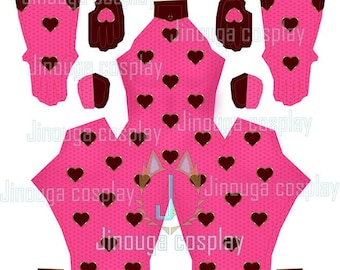 Valentine pattern - original design by JinougaCosplay  (download file)