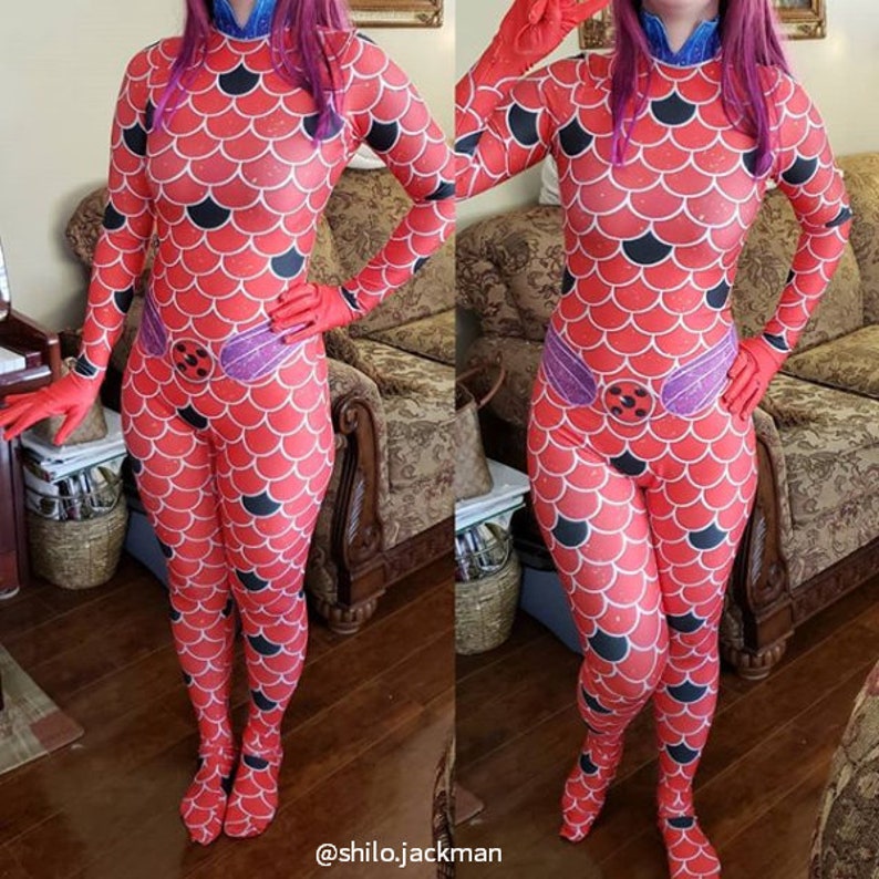 download file AQUA Ladybug suit pattern