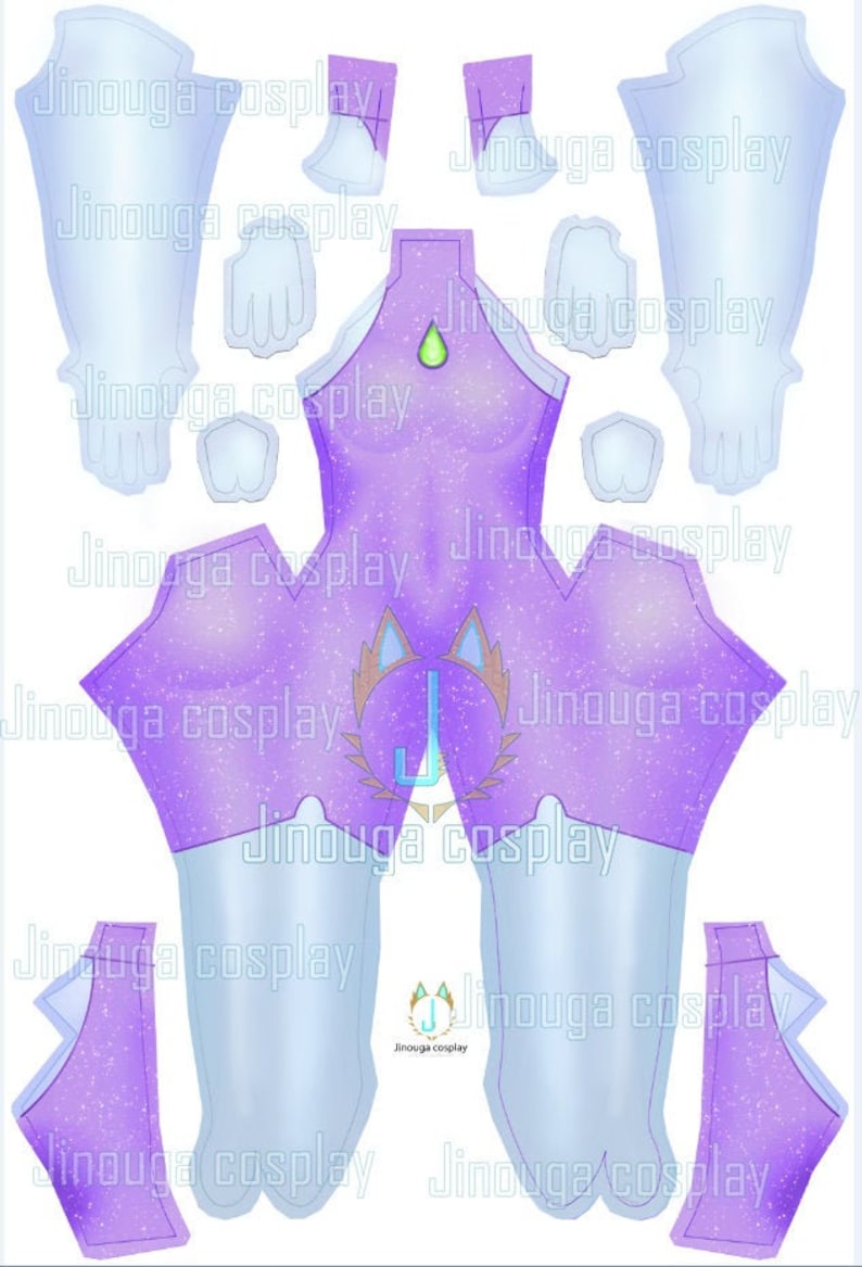 Tecna bodysuit pattern (download file) 