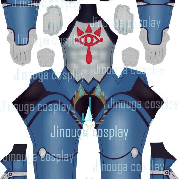 Sheik undersuit pattern (download file)