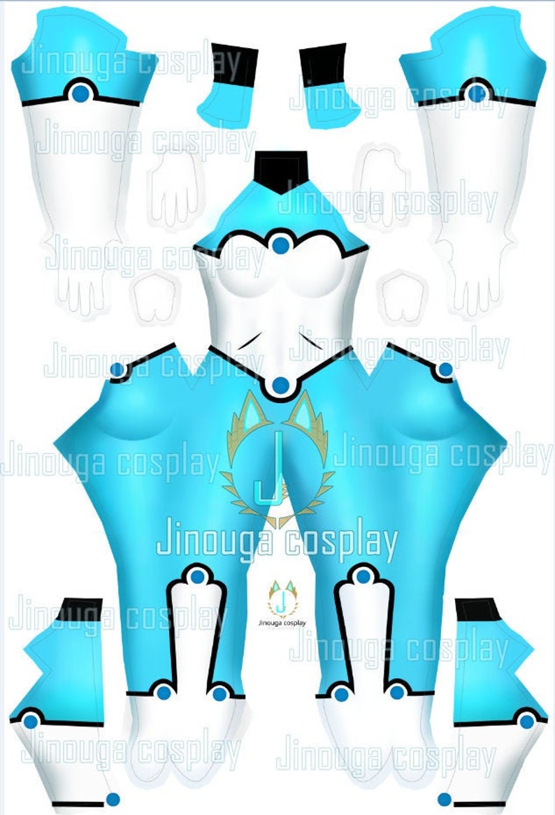Bunnix suit pattern download file