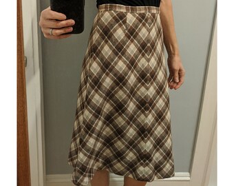 Pendleton Wool Camel Pocket Skirt 16 Petite
