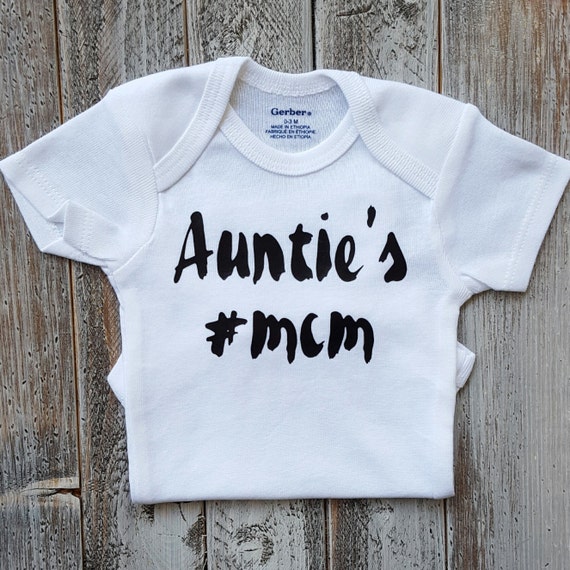 baby boy aunt onesies