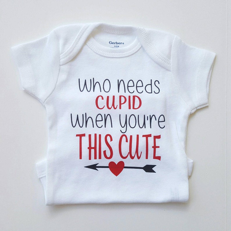 valentines onesie boy