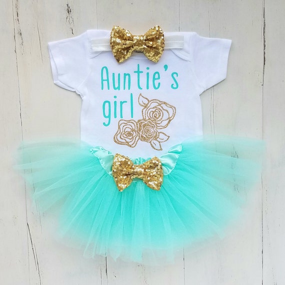 auntie outfits for baby girl
