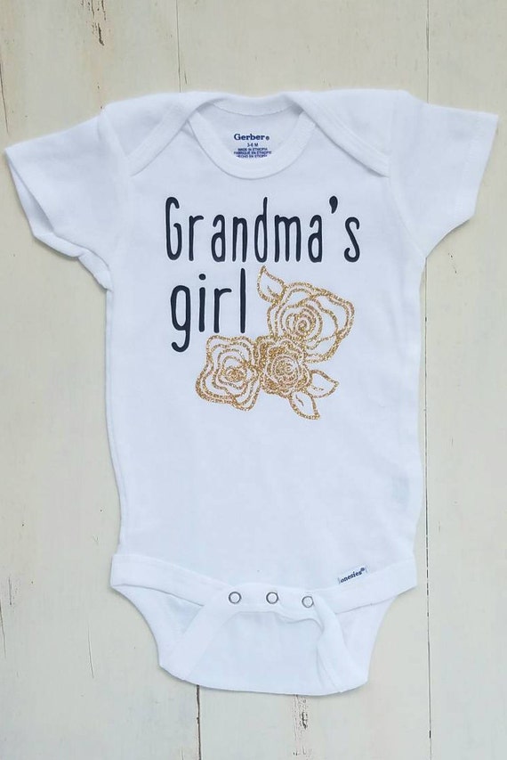 grandma's girl baby clothes