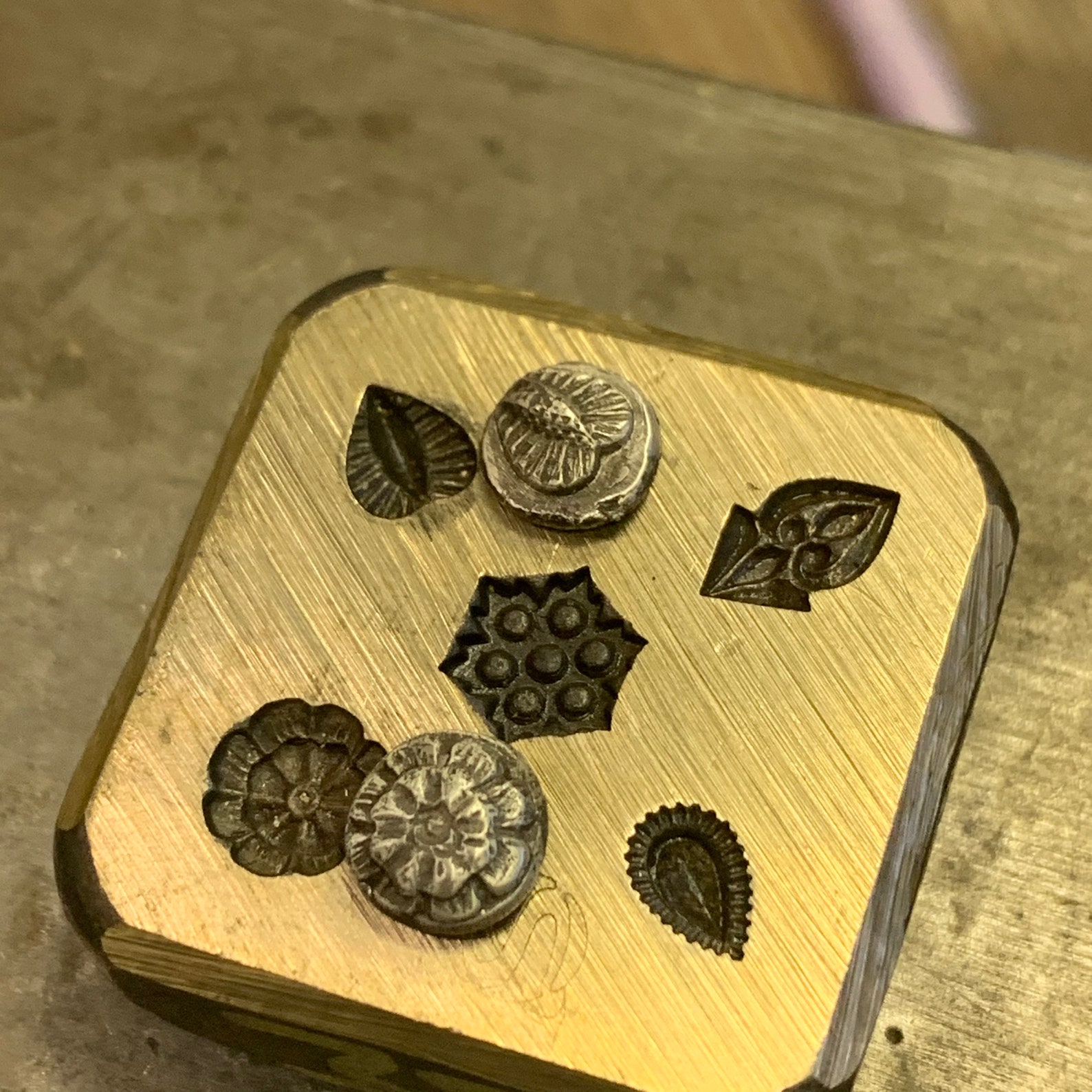 Metal Shot Plate Jewellery Making Die Metal Clay Mold or Etsy UK