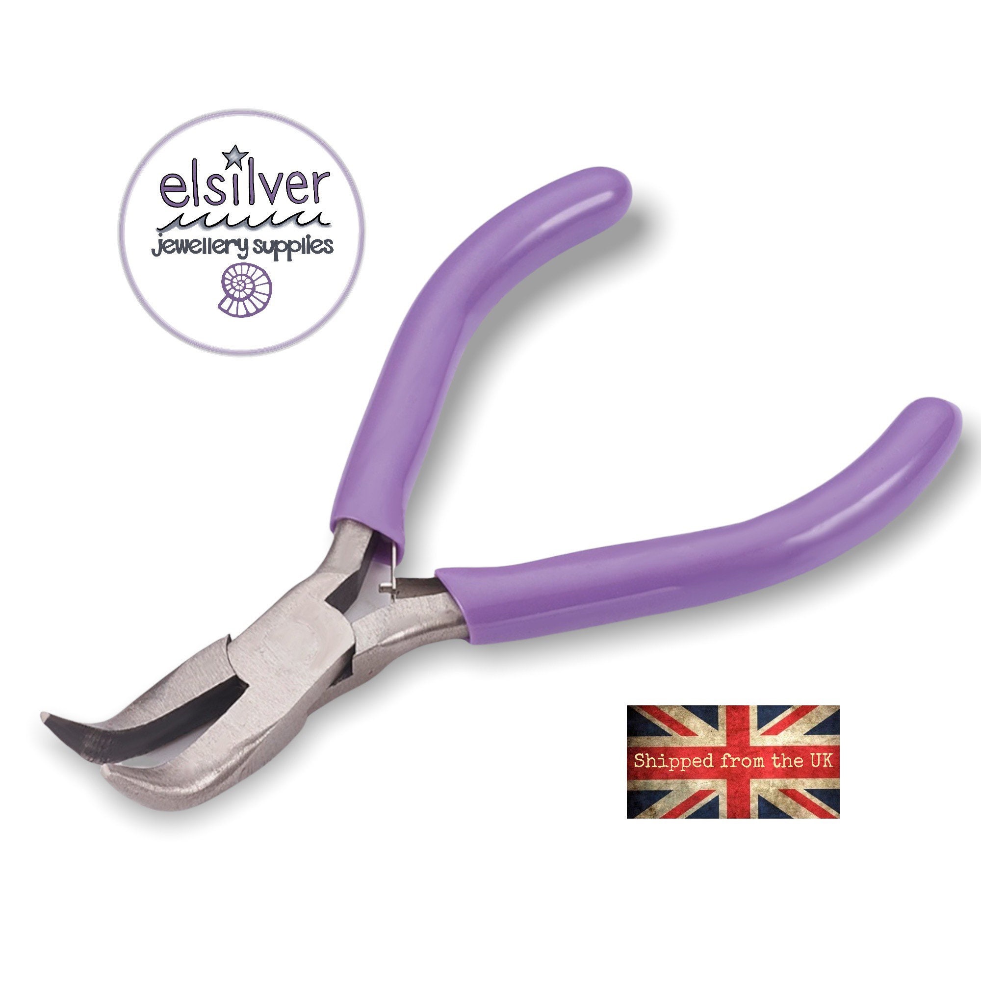 4.5 Inch Round Bent Nose Pliers - Jewelry Making & Wire Wrapping Tool