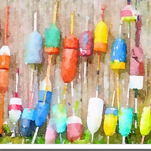 Buoy, Buoys Buoys Decor, Buoys Watercolor, Buoys Print, Nautical Wall Decor, Coastal Wall Decor, Nautical Gifts for men, Buoys Wall Art