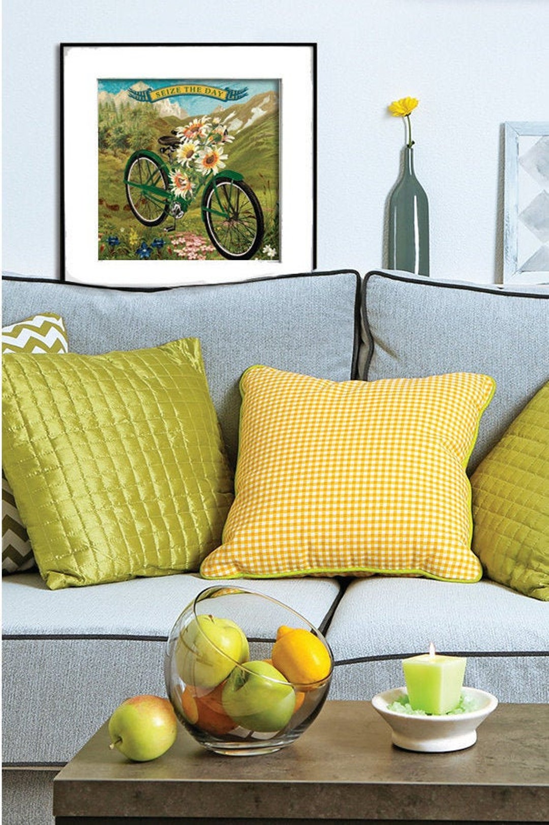 bicycle wall painting