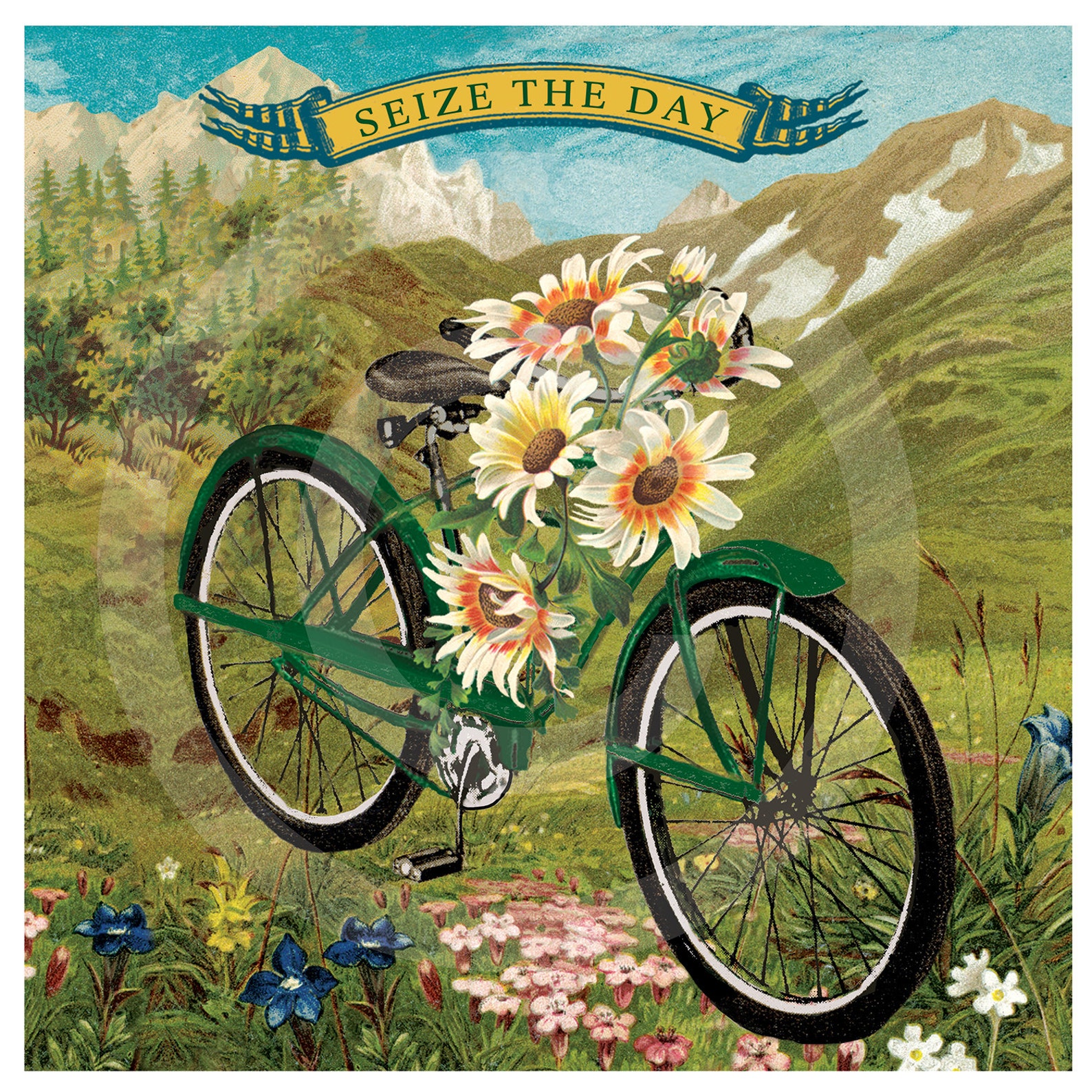 Bike Art Bicycle Prints Bike Wall Art Vintage Bike Art - Etsy