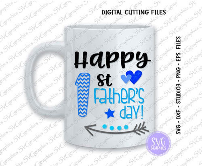 Download Svgdxf 102 Happy first Father's Day SVG DXF eps and png | Etsy