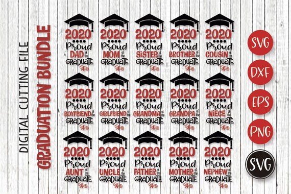 Download 25 Svg Files Graduation 2020 Bundle Digital Cutting Etsy PSD Mockup Templates
