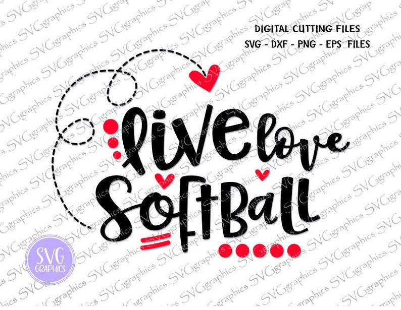 Download Vinyl Decal Softball Sister Svg Svg Dxf Eps Png Digital Cutting Files 275 Live Love Softball Svg Softball Mom Svg Live Love Svg Clip Art Art Collectibles Tripod Ee