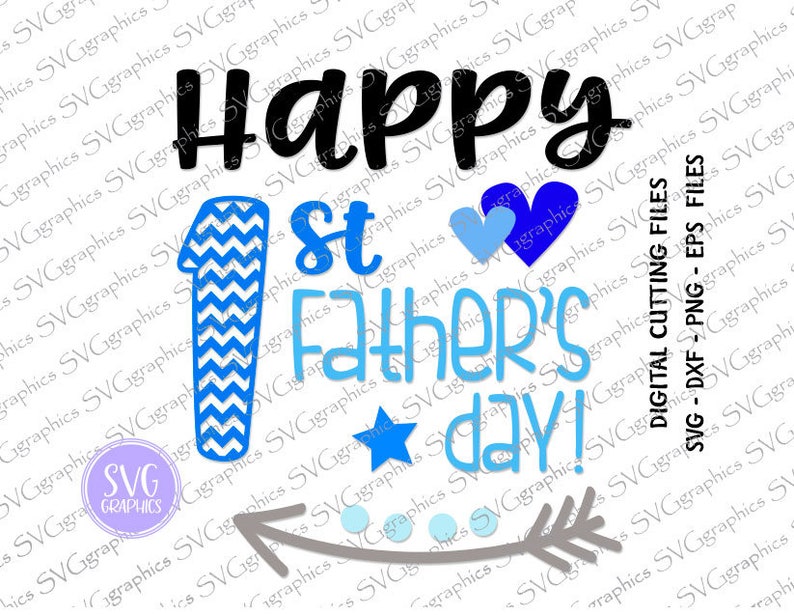 Download Svgdxf 102 Happy first Father's Day SVG DXF eps and png | Etsy
