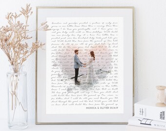 Arte con letras de canciones de boda, impresión personalizada de letras de canciones, regalo imprimible para boda, regalos de aniversario, arte mural con letras de canciones, regalo de compromiso