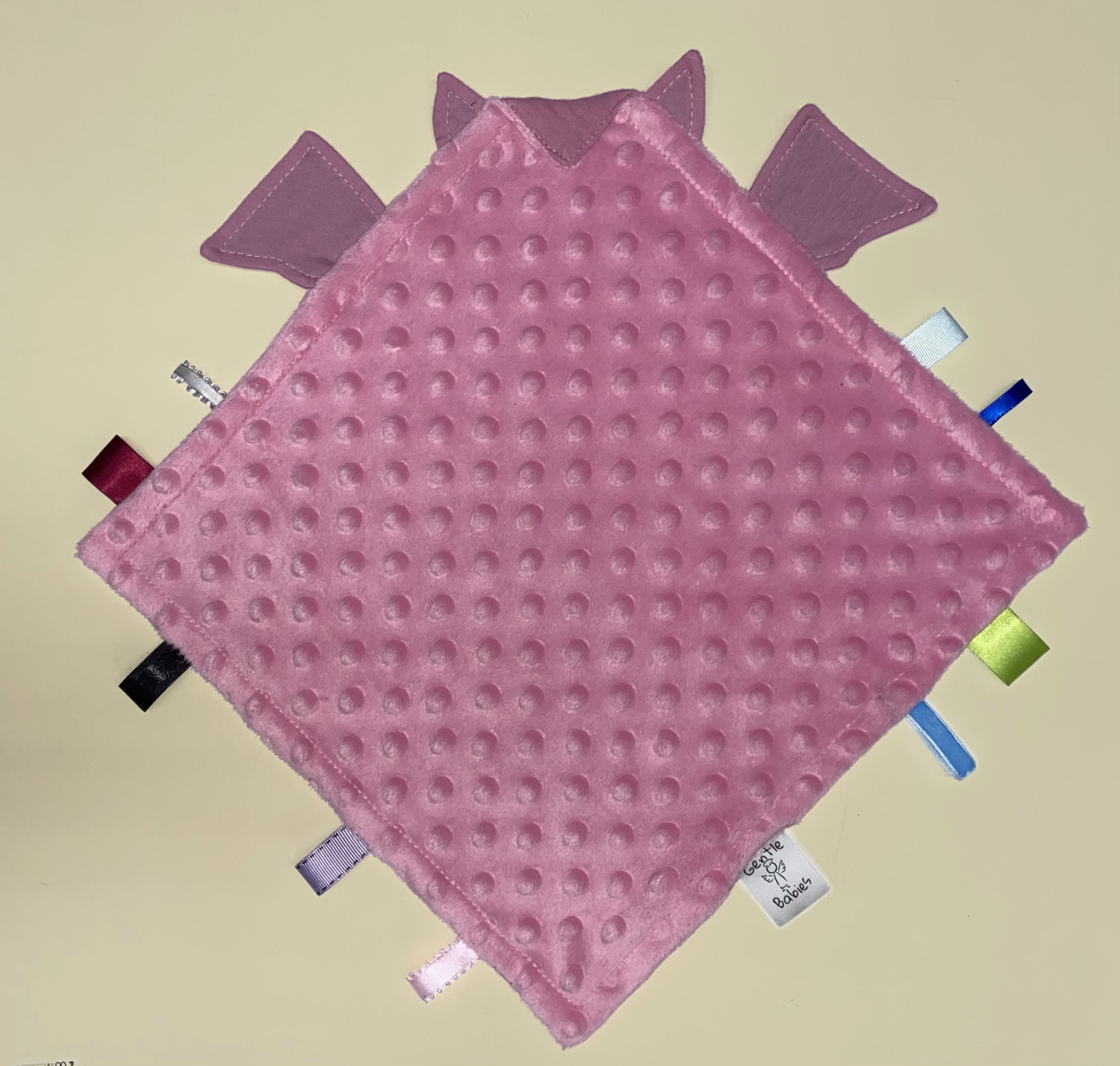 Download Baby Bat Lovey. Baby Minky blankets. Baby Minky security ...