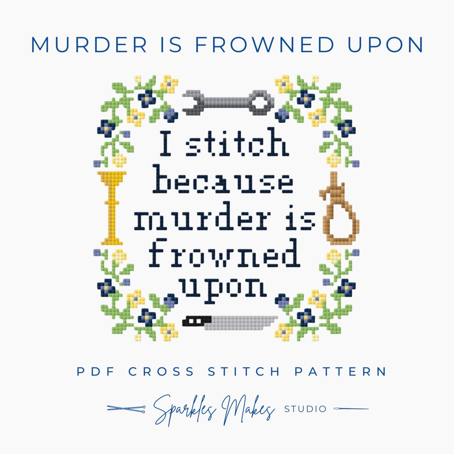 I Stitch Because... from Sparkles Makes Studio