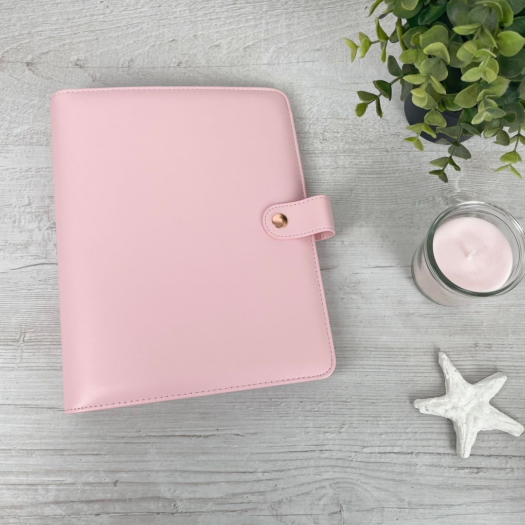 A5 Organiser Ring Binder Personal Planner in PU Leather A5 Filofax