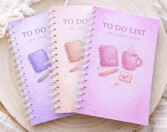 Cuaderno de listas de tareas / Planificador de tareas diarias y cuaderno de listas de verificación