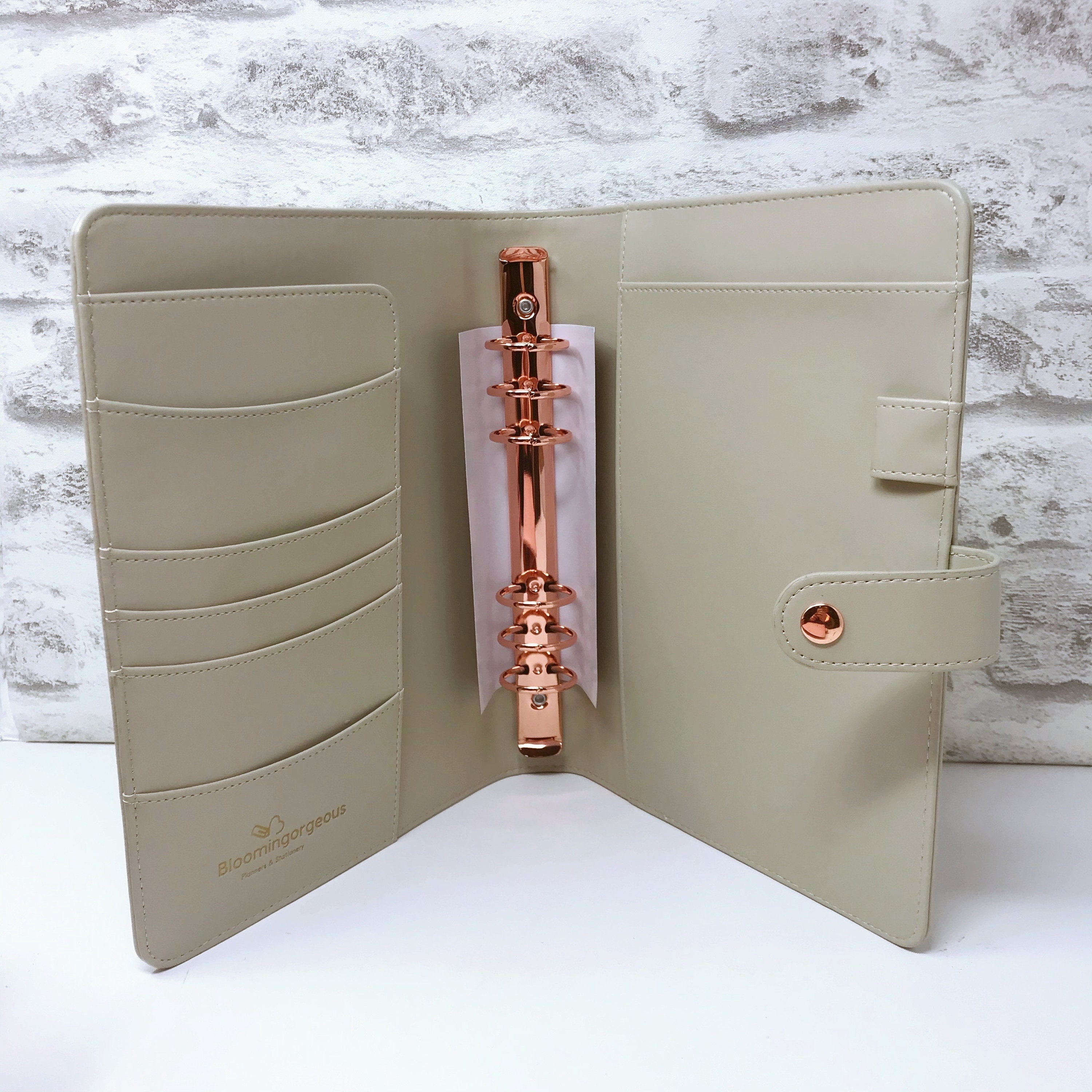 A5 Organiser Ring Binder Personal Planner In PU Leather A5 Etsy