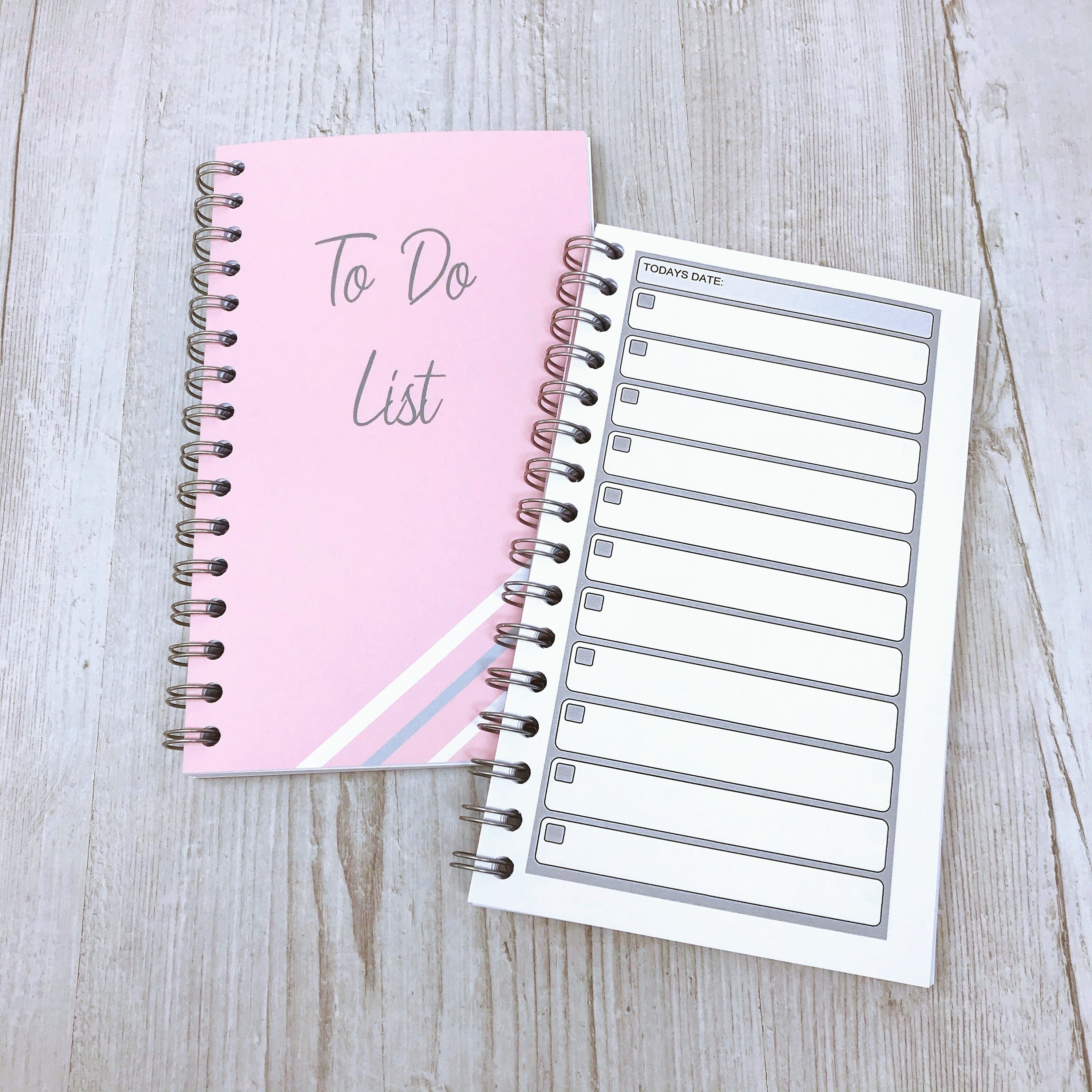 To Do List Book Get Organised Notebook Make Lists Etsy
