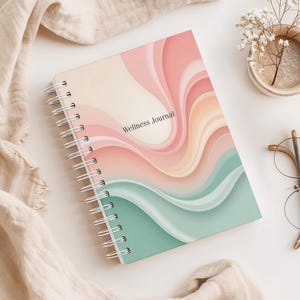 減量ジャーナル＆習慣トラッカー：デイリープランナー - レインボーウェーブ Planner Only