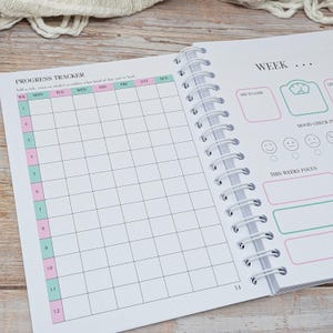 減量ジャーナル＆習慣トラッカー：デイリープランナー - レインボーウェーブ 画像 8