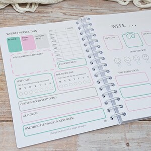 減量ジャーナル＆習慣トラッカー：デイリープランナー - レインボーウェーブ 画像 10