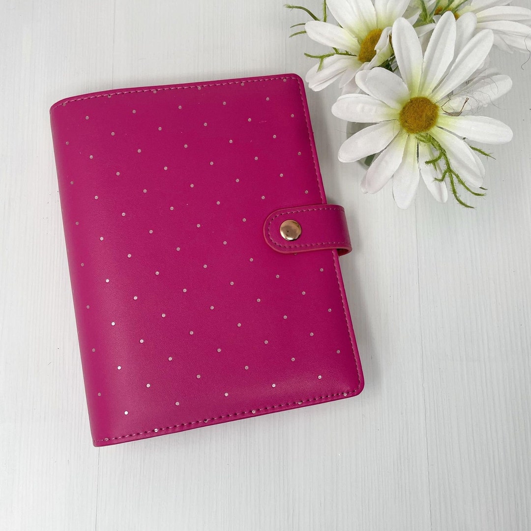Personal Size Organiser Ring Binder Personal Planner PU Leather