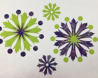 Pre-fused fabric Mandalas for your next project!  Design Option 3