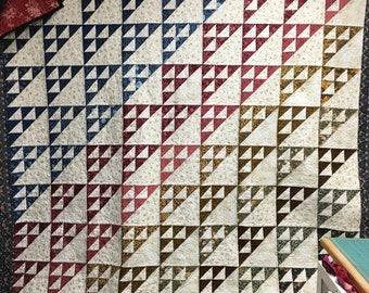 91 x 101 traditional bed quilt