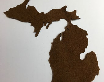 Wool Michigan Appliqué