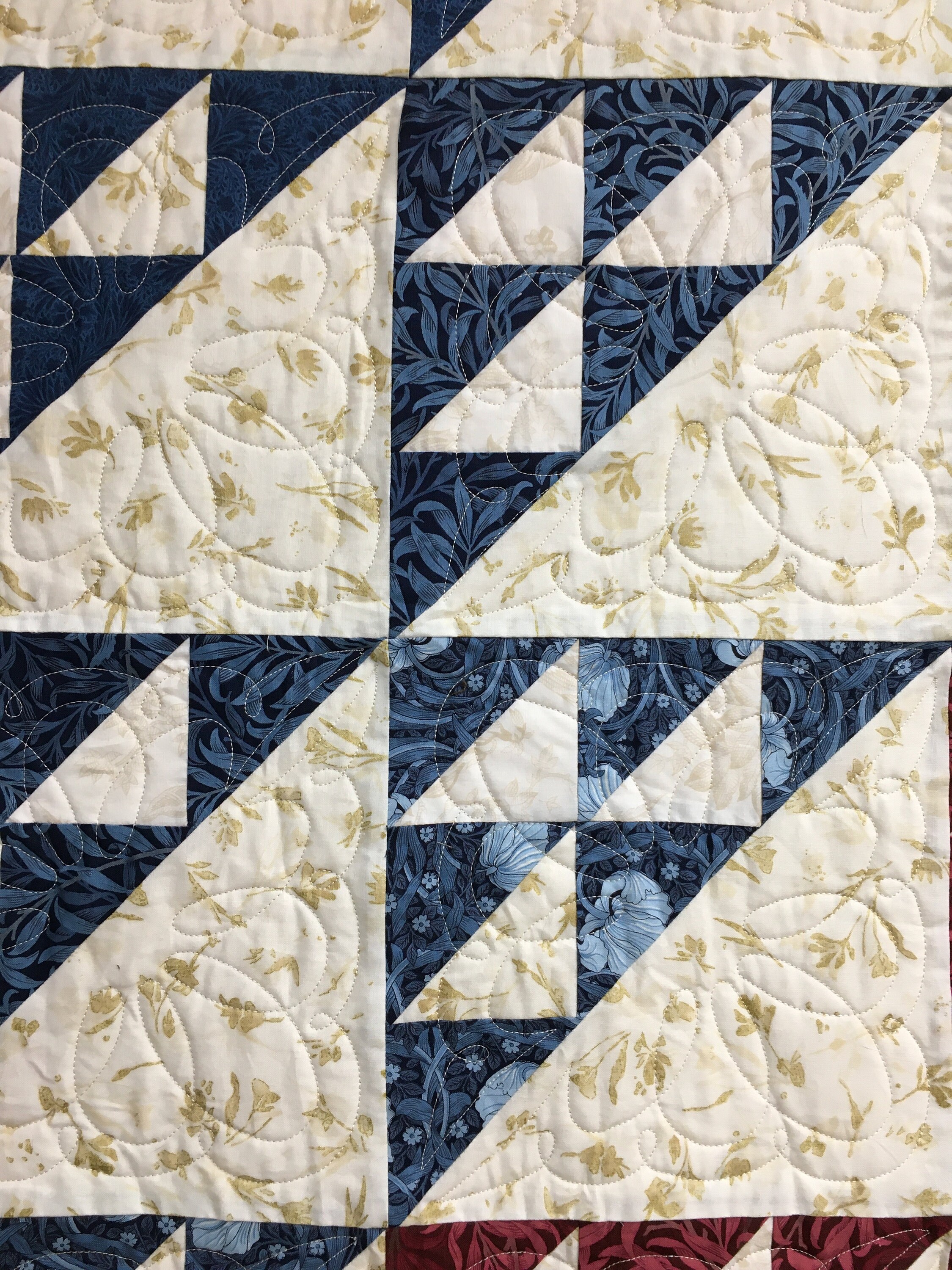 91 X 101 Traditional Bed Quilt Etsy