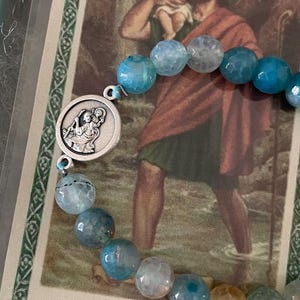 Religious Bracelet, Saint Christopher, Patron Saint of Travellers