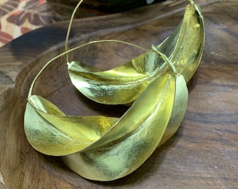 Jumbo size Fulani earrings.