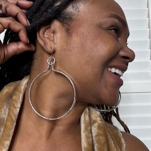Hoop earrings