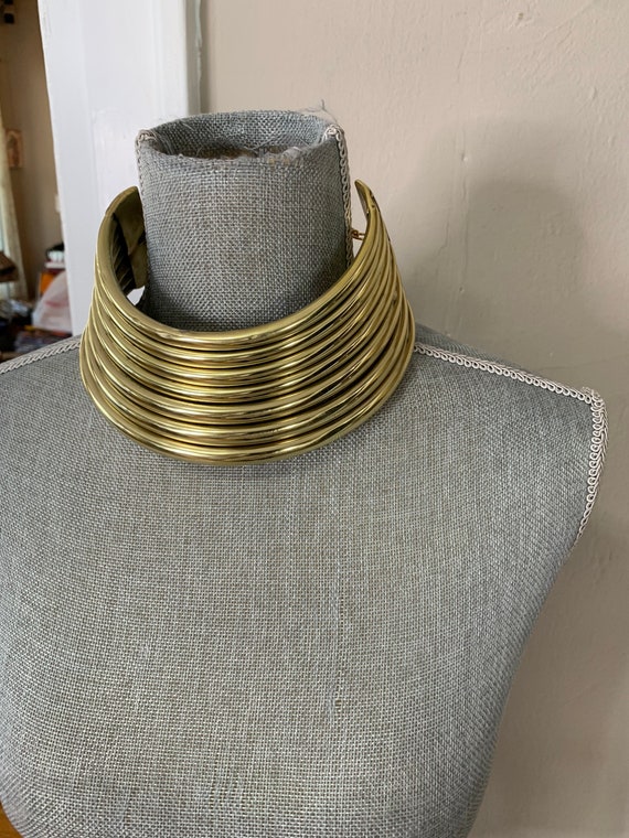 Igbo Golden Neck Brace Necklace - Etsy
