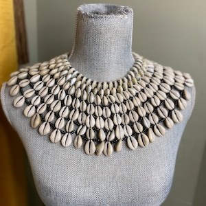 Cowrie queen necklace