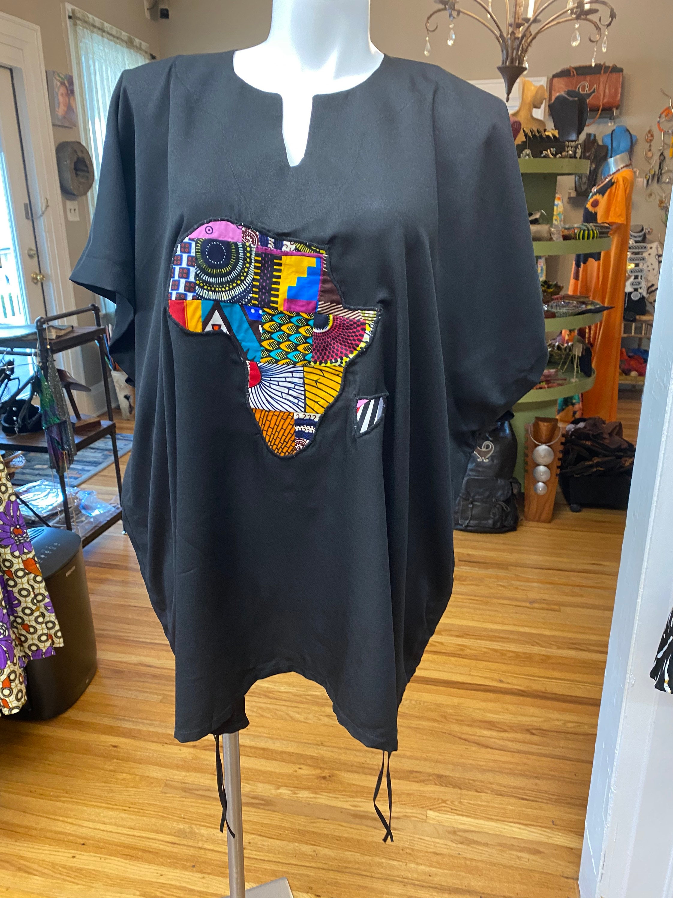 African Print Tunic - Etsy
