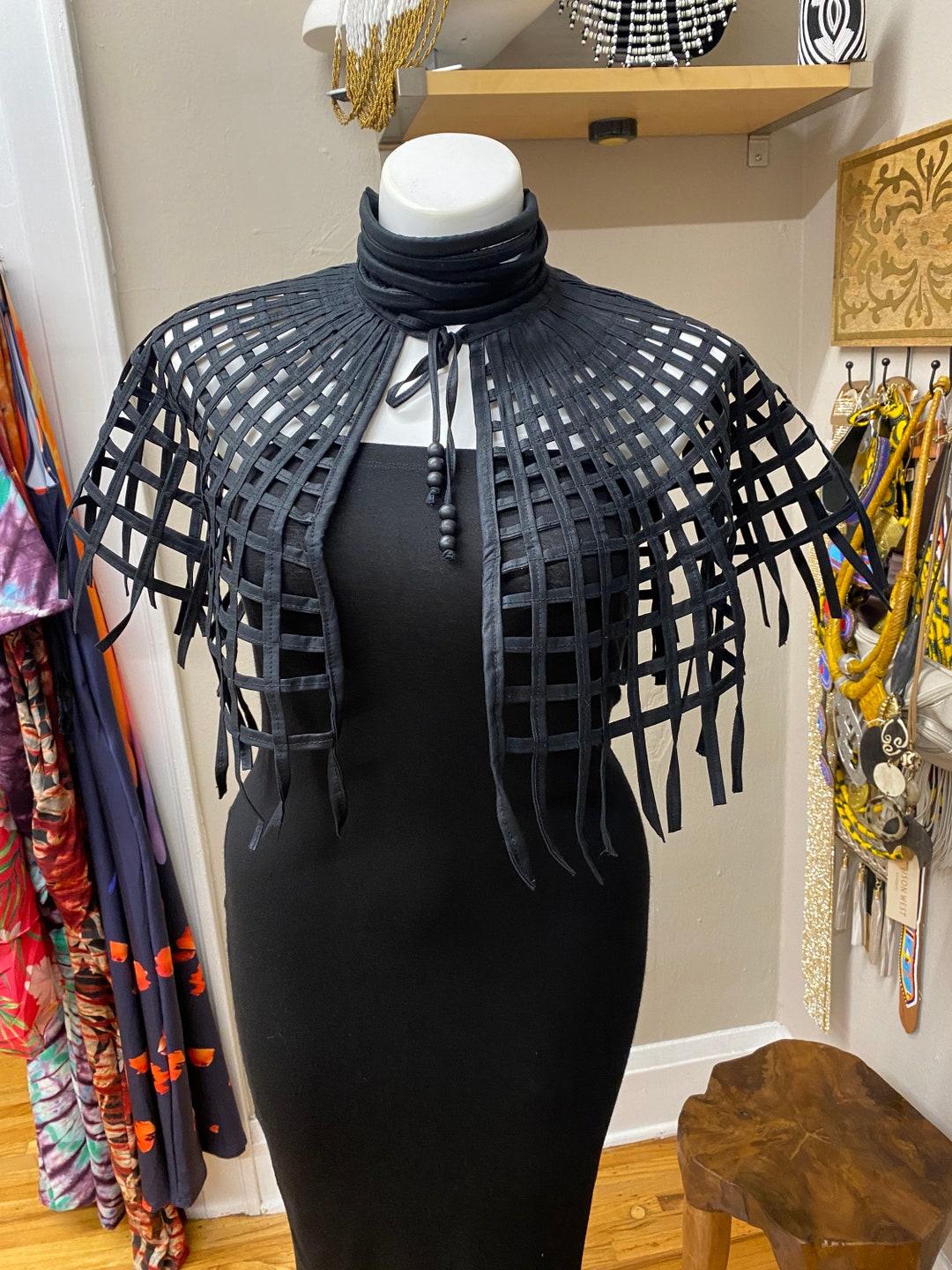 Split Cape Accessory Black Over Cape Accessories Combo - Etsy