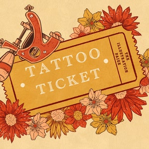 Tattoo Ticket - The Last Of Us - Red Dead Redemption - The Pirate Collection