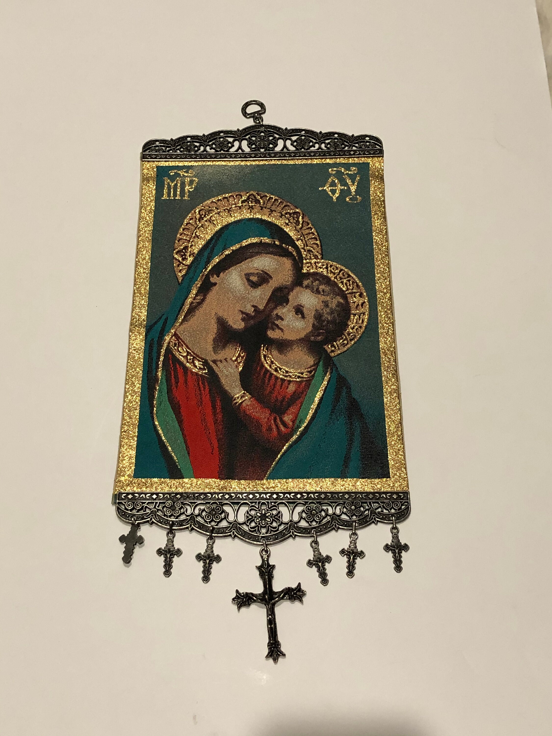 Religious Wall Hanging Tapestry Etsy