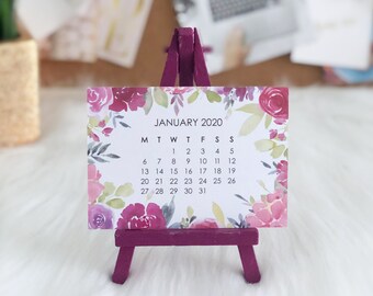 2020 Inspirational Quotes Desk Calendar Featuring A Etsy