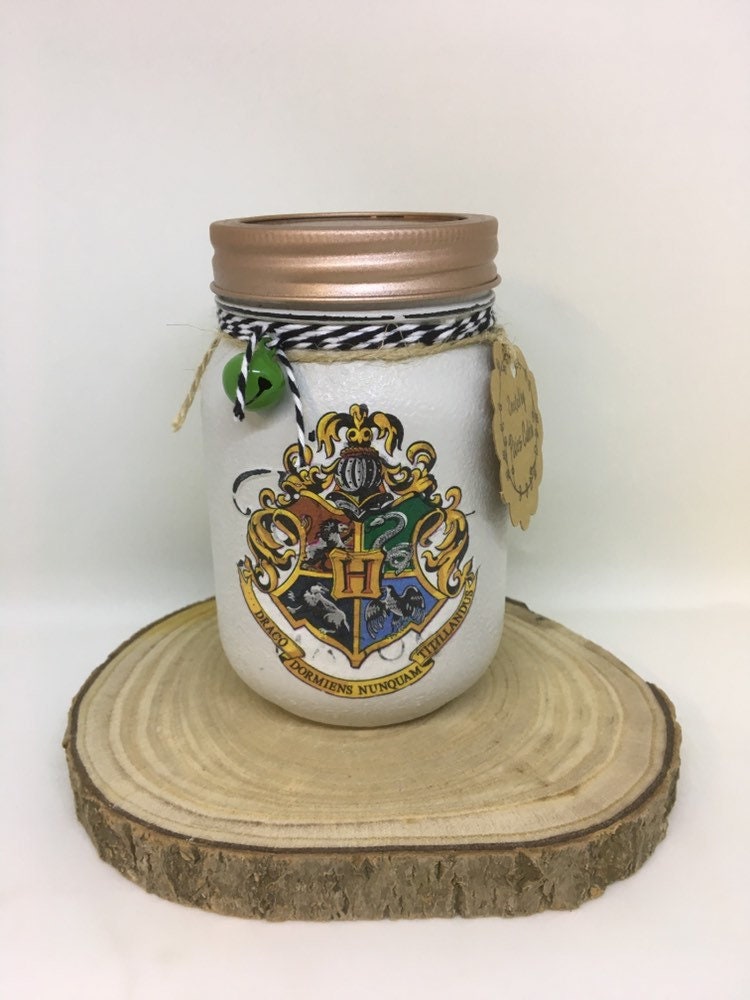 Hogwarts Harry Potter Inspired Storage Jar Treat Jar Mason | Etsy