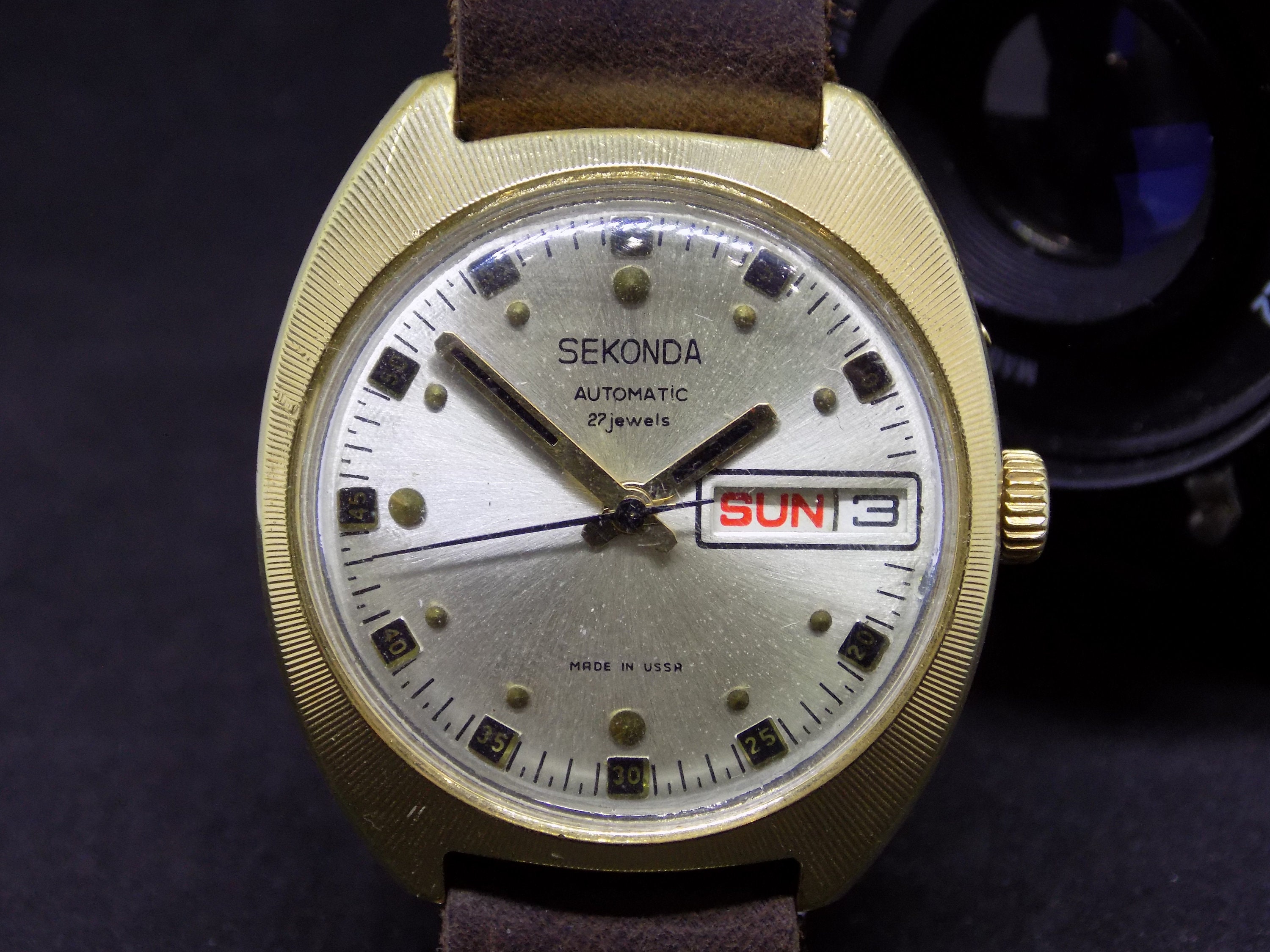Vintage Watch Sekonda Automatic Etsy UK