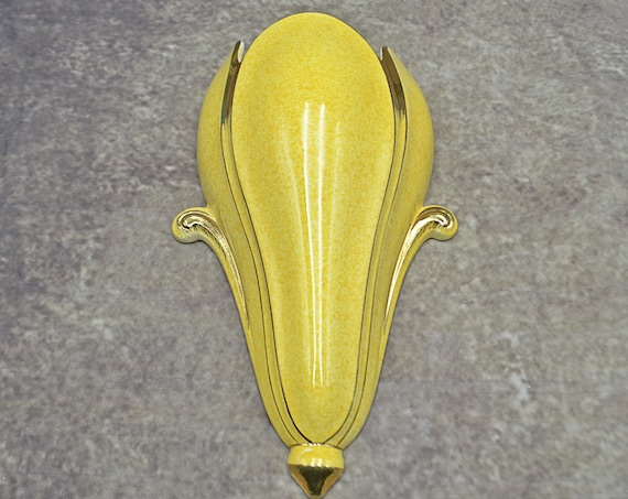 Royal Winton Grimwades Wall Pocket Planter, Yellow Vase