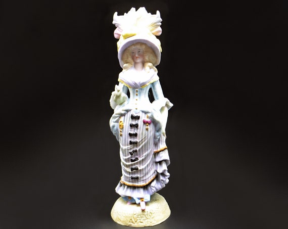 Antique Porcelain Figurine Of Woman