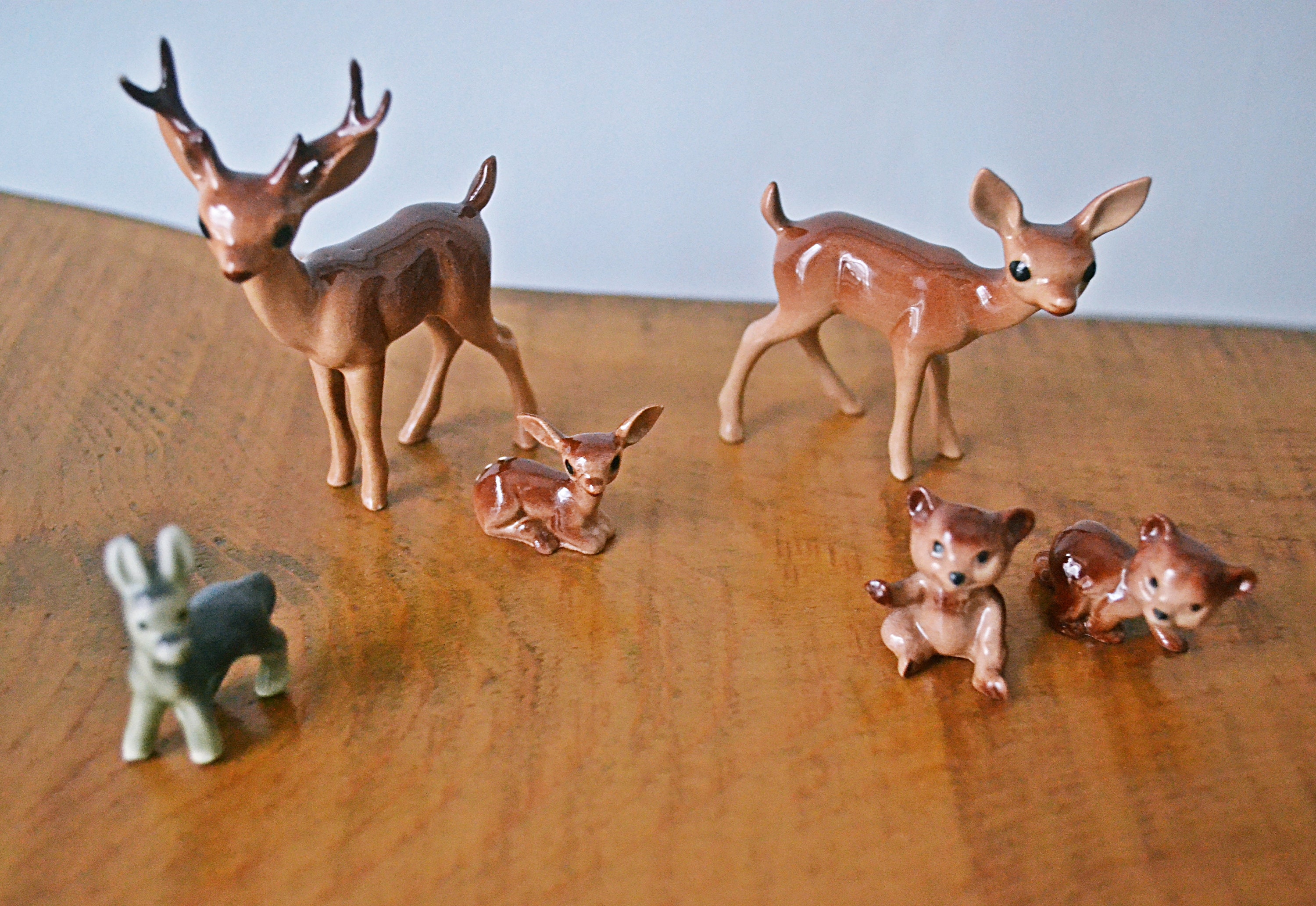 Large Lot Of Miniature Figurines, 26 Animal Figurines