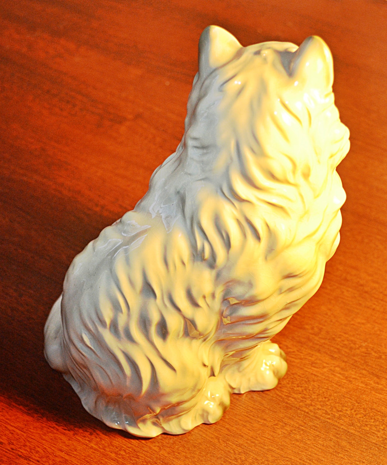 clay cat figurines